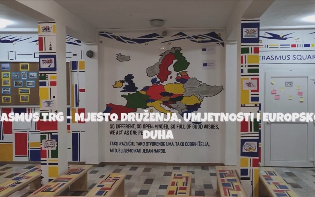 Erasmus trg – mjesto druženja, umjetnosti i europskog duha