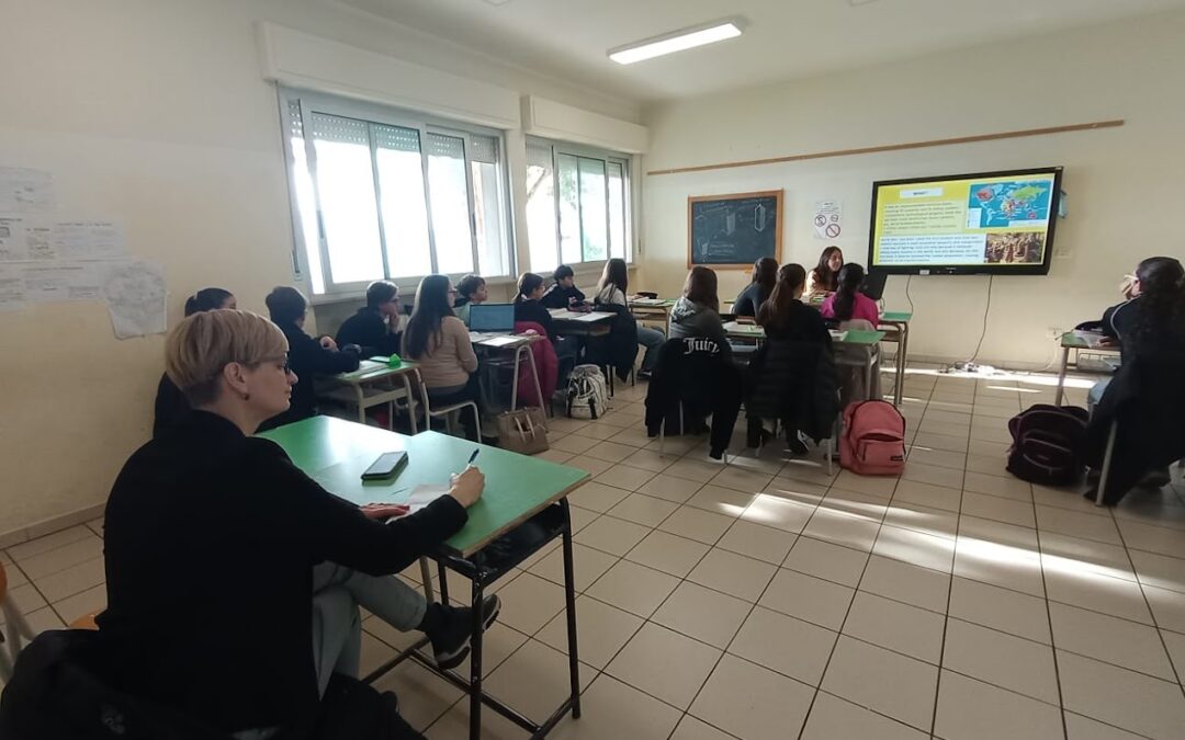 Erasmus+ promatranje nastave, Atri – Italija, učiteljica Doroteja Vojedilov