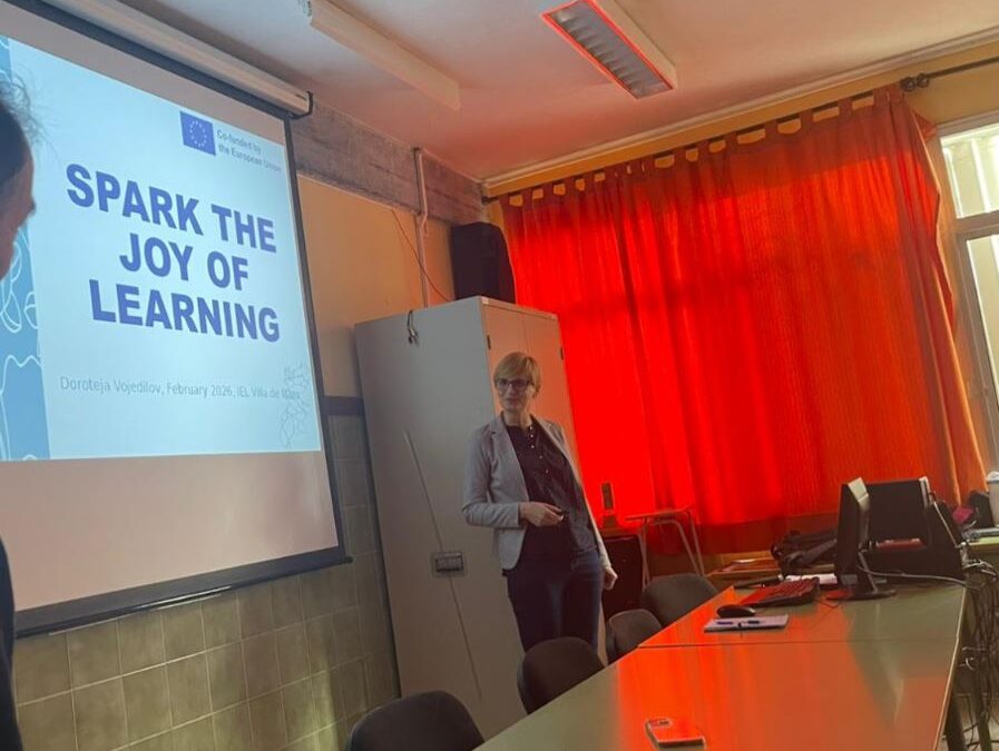 Erasmus+ Teaching Assignment (Aktivnost poučavanja), učiteljica Doroteja Vojedilov