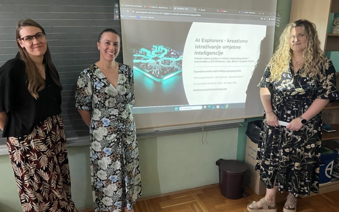 Učenici u OŠ Višnjevac projektom „AI EXPLORERS“ zakoračili u tehnološku budućnost